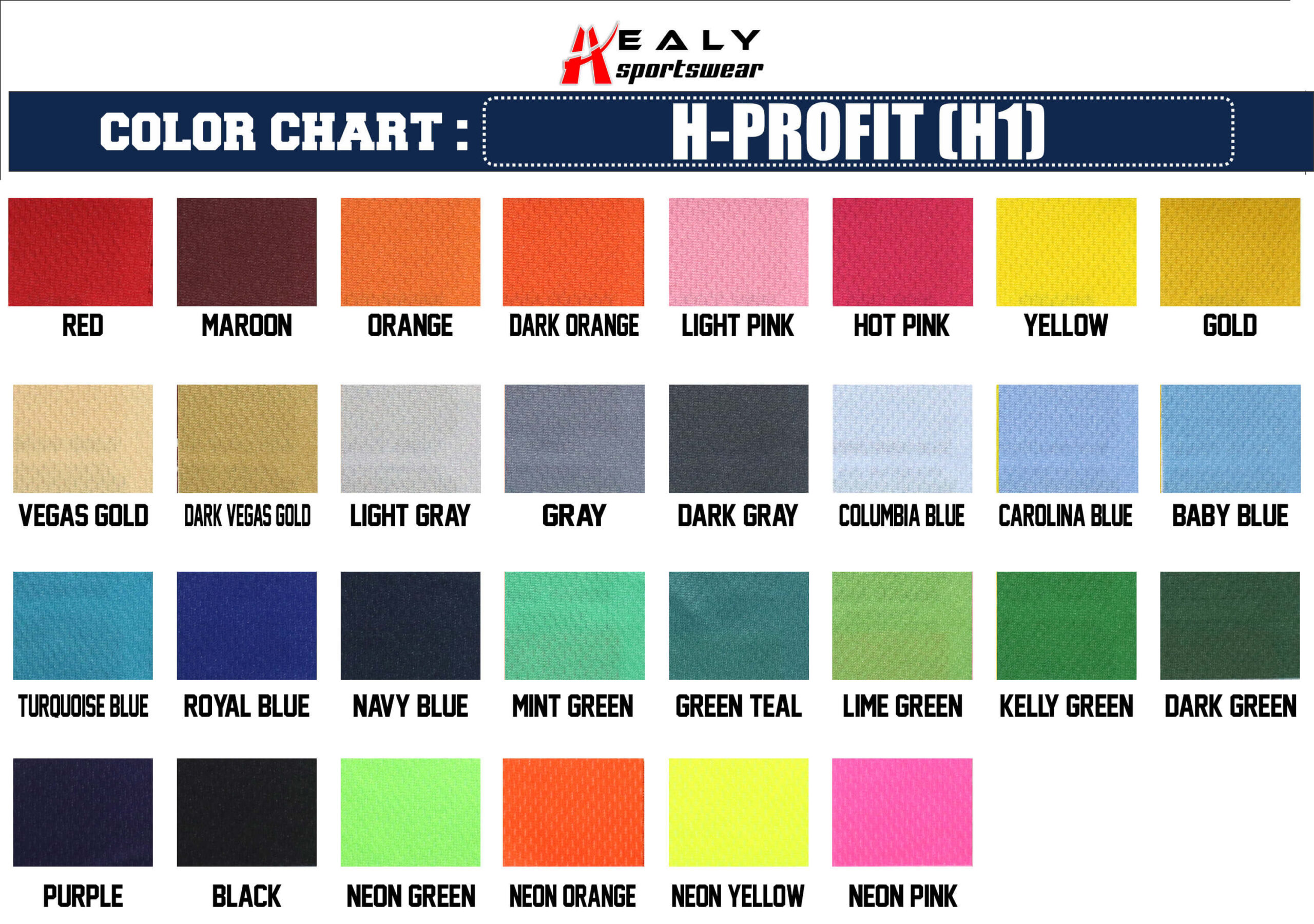 color chart